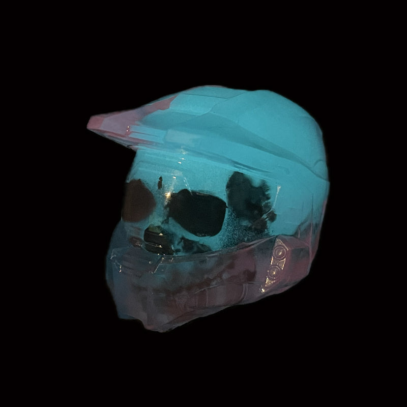 Mid Sized GITD X-Ray Master Chief -  Plasma Marbled