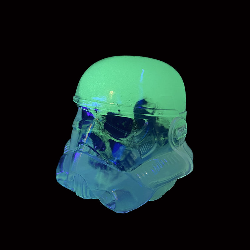 Mid Sized GITD X-Ray Storm Trooper - The Clear One