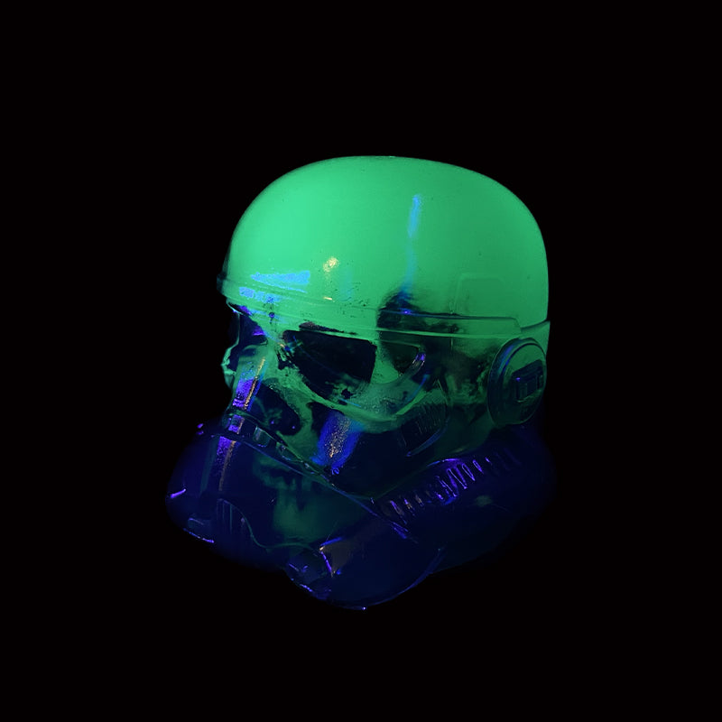 Mid Sized GITD X-Ray Storm Trooper - GreenSkull Trooper
